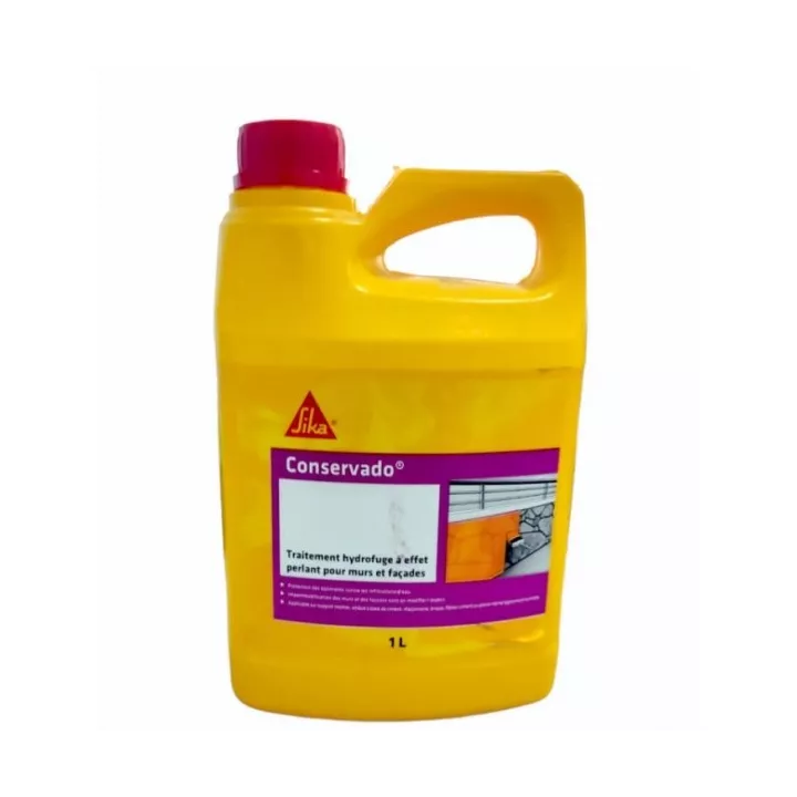 TRAITEMENT HYDROFUGE À HAUT POUVOIR PROTECTEUR POUR MURS ET FAÇADES 1L SIKA