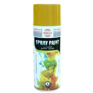 BOMBE À PEINTURE EN AÉROSOL JAUNE MIEL 400 ML ASMACO