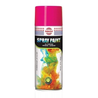 PEINTURE EN SPRAY ROSE 400ML ASMACO