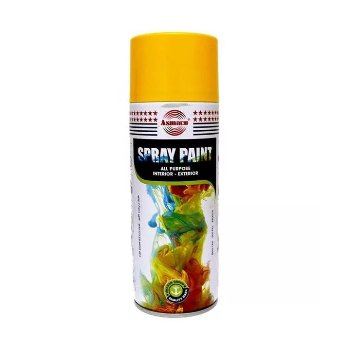 PEINTURE EN SPRAY JAUNE 400ML ASMACO