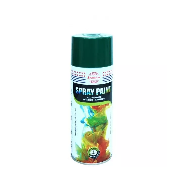 PEINTURE EN SPRAY VERT FONCÉ 400ML ASMACO