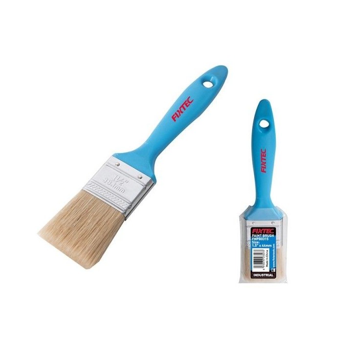 PINCEAU PLAT N°40 MANCHE EN PLASTIQUE FIXTEC