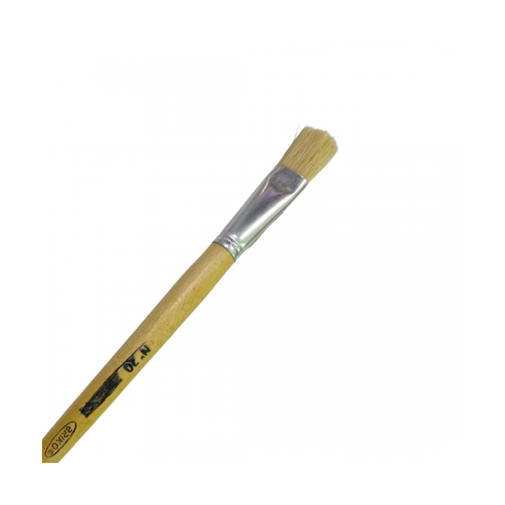 PINCEAU À FILET PLAT 20MM MANCHE EN BOIS BRIKO PINCEAU À FILET PLAT 20MM MANCHE EN BOIS BRIKO