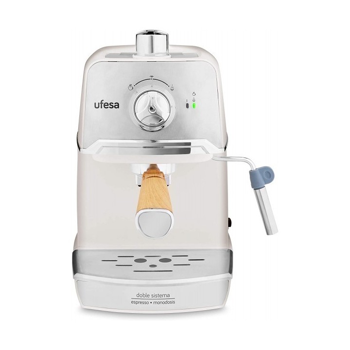 MACHINE À CAFÉ EXPRESSO ET CAPPUCCINO CRÈME 850W BLANC UFESA