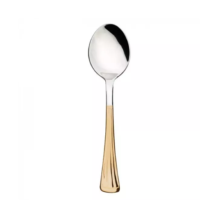 COFFRET EN BOIS DE 49 COUVERTS DE TABLE AMBRE GOLD WINOX COFFRET EN BOIS DE 49 COUVERTS DE TABLE AMBRE GOLD WINOX