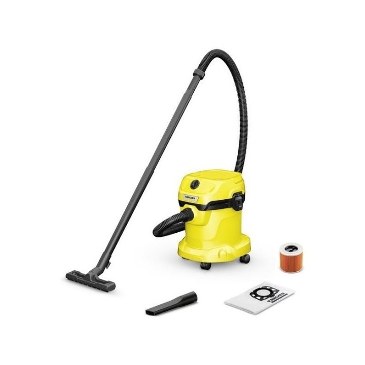 ASPIRATEUR EAU ET POUSSIÈRE WD2 PLUS 1000W KARCHER ASPIRATEUR EAU ET POUSSIÈRE WD2 PLUS 1000W KARCHER
