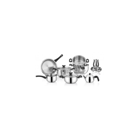 BATTERIE 15 PIÈCES ELIOS INOX 18/10 TEM BATTERIE 15 PIÈCES ELIOS INOX 18/10 TEM