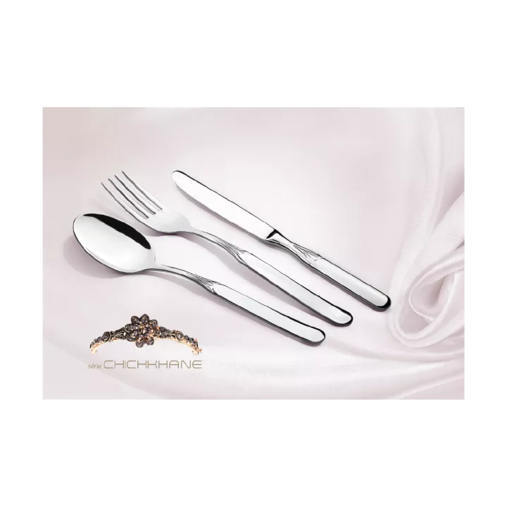 COFFRET DE 24 COUVERTS DE TABLE CHICHKHANE WINOX