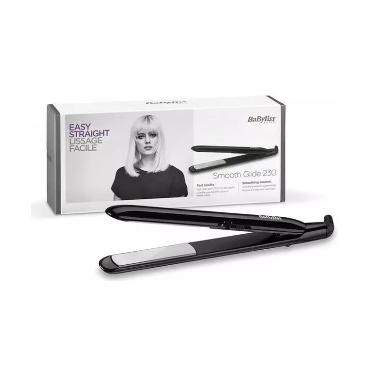 LISSEUR CÉRAMIQUE SMOOTH GLIDE 230 °C 41W BABYLISS