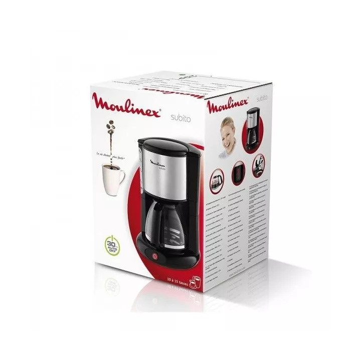 CAFETIÈRE ÉLECTRIQUE SUBITO 600W MOULINEX