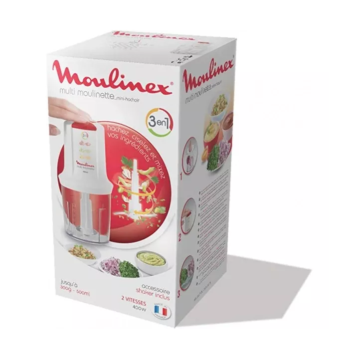 MINI HACHOIR 3EN1 500W MOULINEX