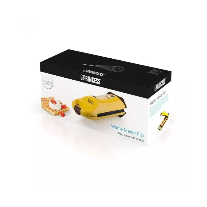 GAUFRIER 700W JAUNE PRINCESS