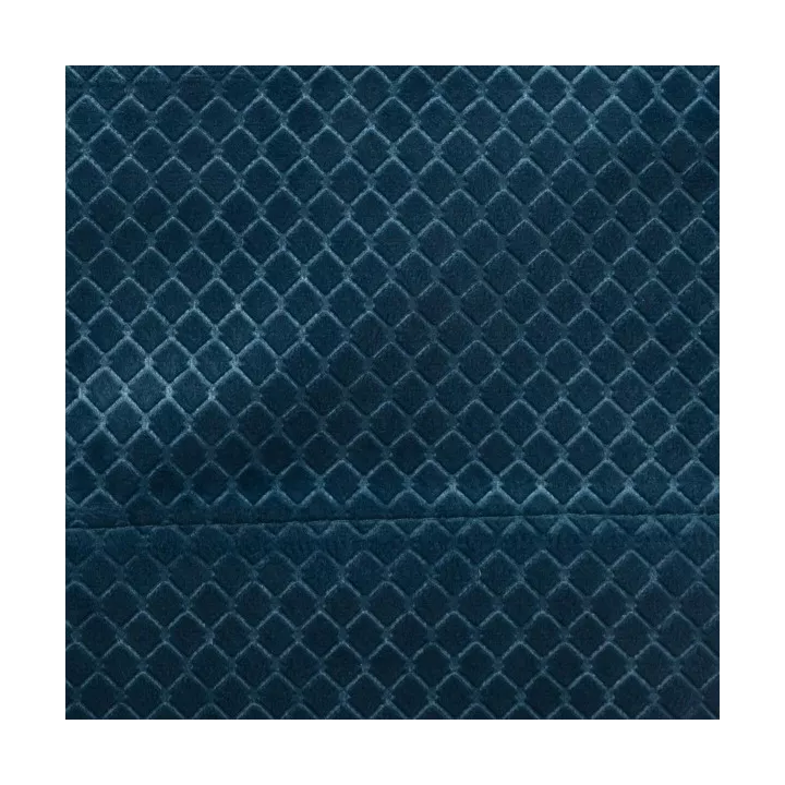 RIDEAU OCCULTANT EN VELOURS 140*260CM BLEU CANARD ATMOSPHERA RIDEAU OCCULTANT EN VELOURS 140*260CM BLEU CANARD ATMOSPHERA