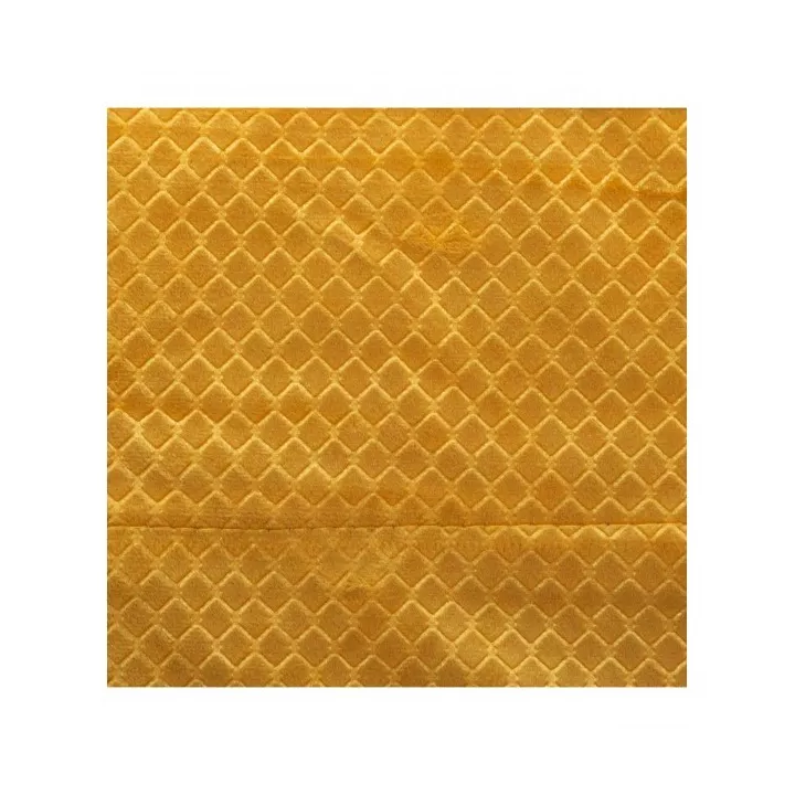 RIDEAU OCCULTANT EN VELOURS 140X260CM JAUNE MOUTARDE ATMOSPHERA