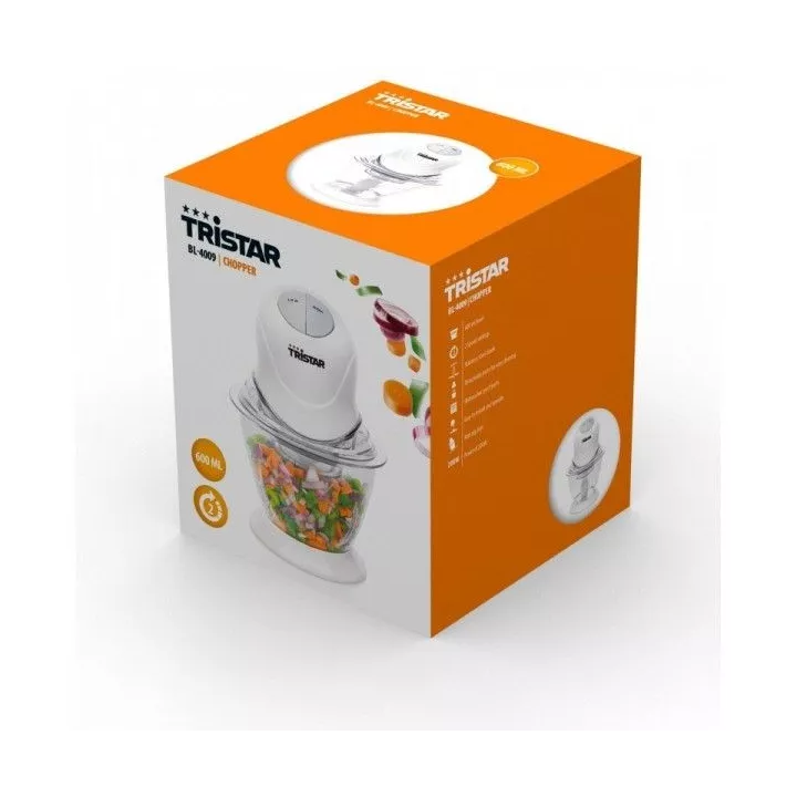 MINI HACHOIR 200W BLANC TRISTAR