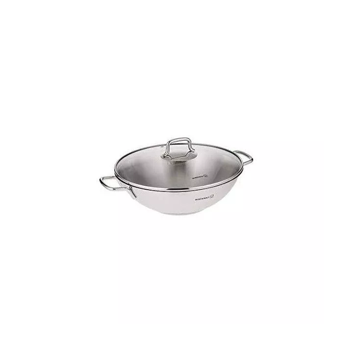WOK PERLA EN ACIER INOXYDABLE KORKMAZ