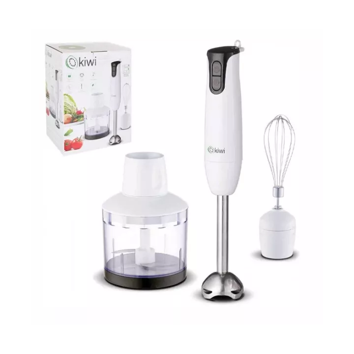 MIXEUR PLONGEANT 3EN1 500W KHB-4440 BLANC KIWI