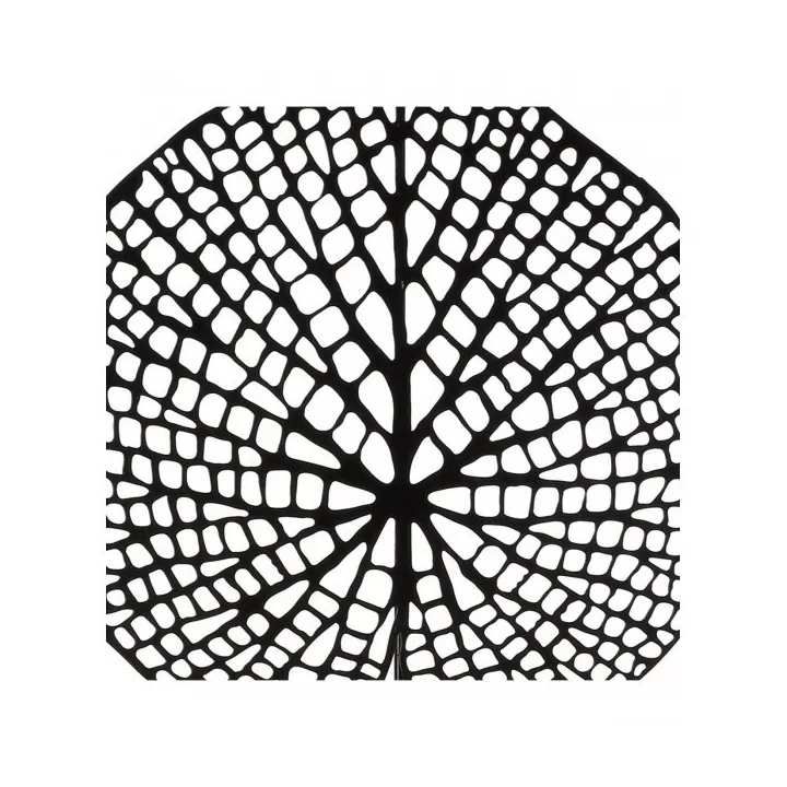 DÉCORATION MURALE 2 FEUILLES EN MÉTAL 30.5X61CM ATMOSPHERA