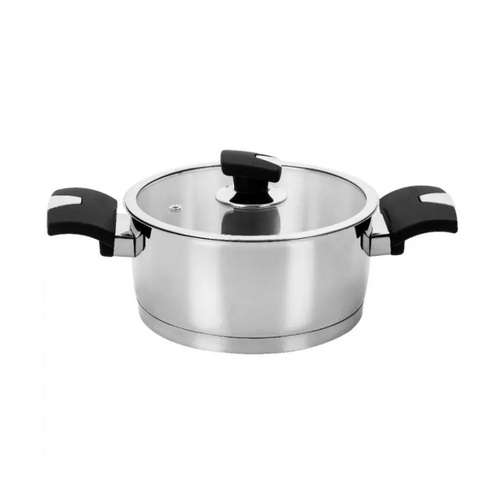 FAITOUT AVEC COUVECLE EN INOX ∅22CM COSMOS WIKOM