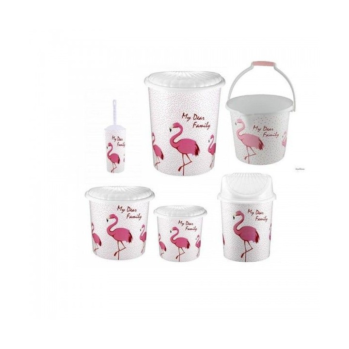 KIT LINGE FLAMANT 6P FOLLOW ME