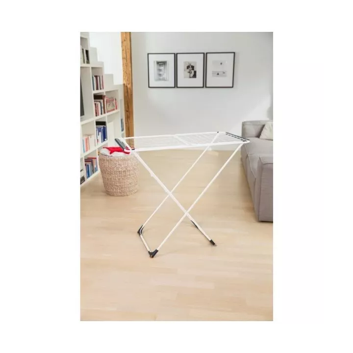 SÈCHE LINGE UNIVERSAL EN ACIER ALLIÉ 18M AVEC ROULETTES VILEDA