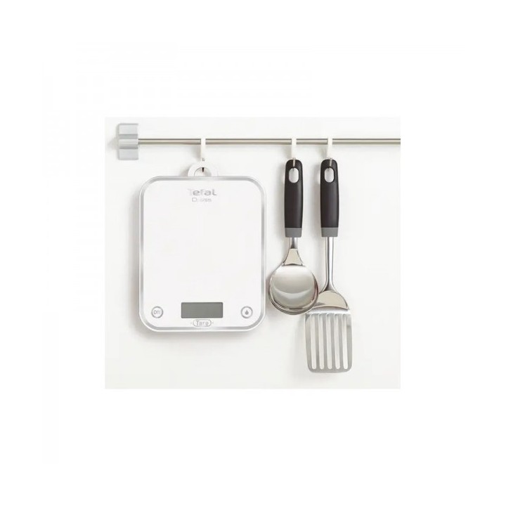 BALANCE DE CUISINE ÉLECTRONIQUE OPTISS 5KG BLANC TEFAL