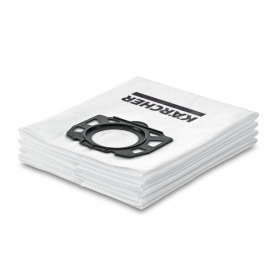 LOT DE 4 SACHETS FILTRE EN OUATE POUR WD4/WD5/WD6 KARCHER