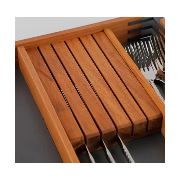 RANGE COUVERT EN BOIS 60CM QUARTELLO RANGE COUVERT EN BOIS 60CM QUARTELLO