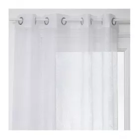 RIDEAU VOILAGE BLANC MOTIF FEUILLAGE 140*240CM ATMOSPHERA RIDEAU VOILAGE BLANC MOTIF FEUILLAGE 140*240CM ATMOSPHERA