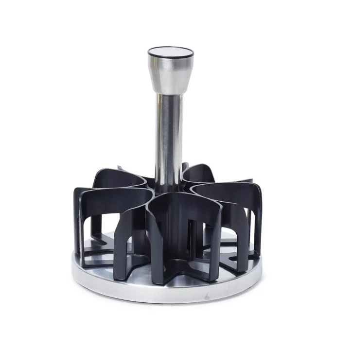 SET DE 6 PORTES À ÉPICES EN VERRE BLANC AVEC SUPPORT SET DE 6 PORTES À ÉPICES EN VERRE BLANC AVEC SUPPORT