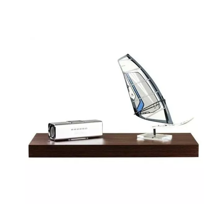 ÉTAGÈRE MURALE À FIXATION INVISIBLE 75*24*4CM WENGE