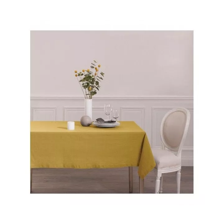 NAPPE CHAMBRAY EN COTON 140*240 OCRE ATMOSPHERA NAPPE CHAMBRAY EN COTON 140*240 OCRE ATMOSPHERA