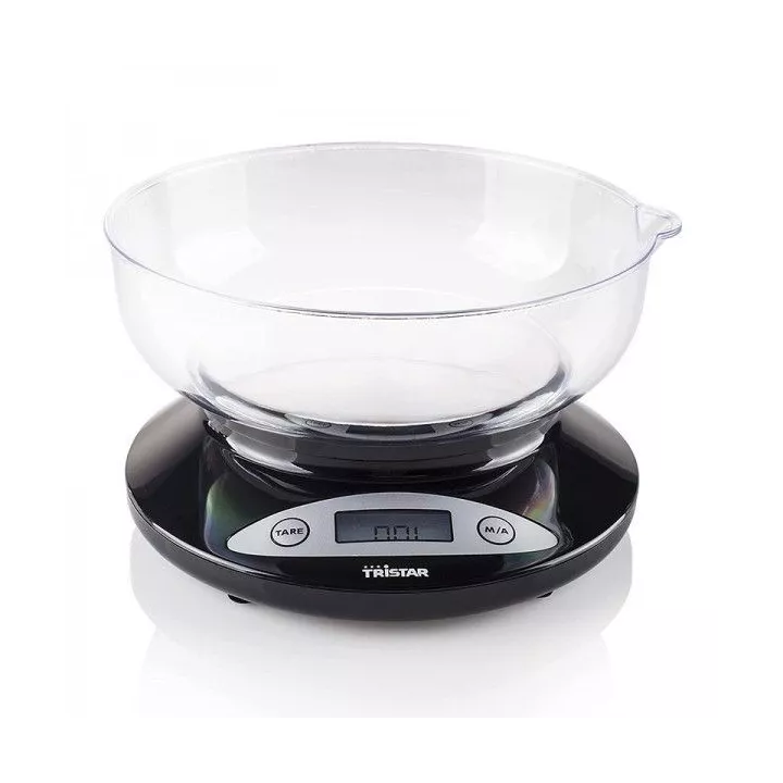 BALANCE DE CUISINE 2KG NOIR TRISTAR