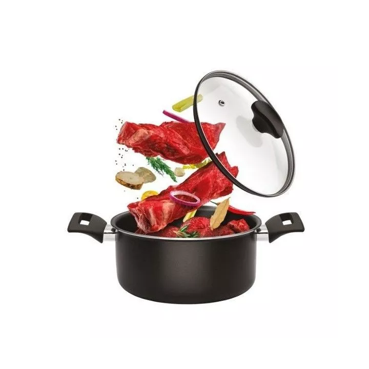 FAITOUT Ø 24CM AVEC COUVERCLE DIAMOND WINOX