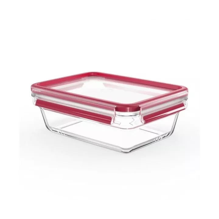BOITE ALIMENTAIRE RECTANGULAIRE EN VERRE MASTERSEAL 1.3L TEFAL