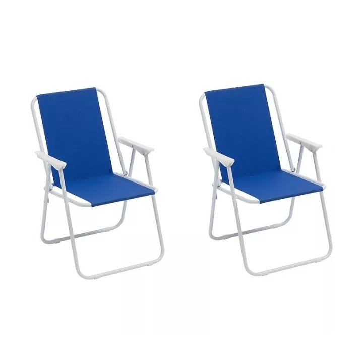 CHAISE EN TOILE PLIABLE 75*55CM CHAISE EN TOILE PLIABLE 75*55CM