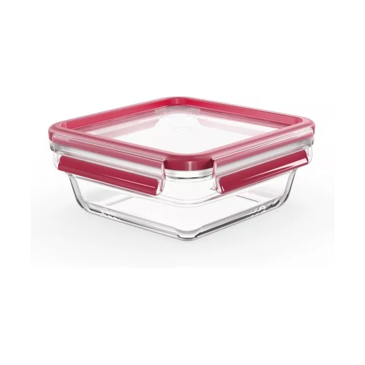 BOITE ALIMENTAIRE CARRÉ EN VERRE MASTERSEAL 0.8L TEFAL