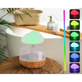 DIFFUSEUR DE PARFUM NUAGE DE PLUIE LED ALIMENTATION USB