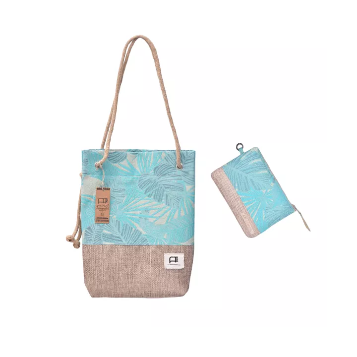 SAC DE PLAGE AVEC TROUSSE 40*30CM GREENZ