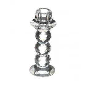 BOUGEOIR LOTUS EN CRISTAL H.16CM ATMOSPHERA