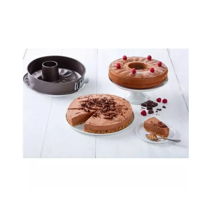 MOULE À CHARNIÉRE 2EN1 EN MÉTAL 26CM ASIMETRIA PYREX MOULE À CHARNIÉRE 2EN1 EN MÉTAL 26CM ASIMETRIA PYREX