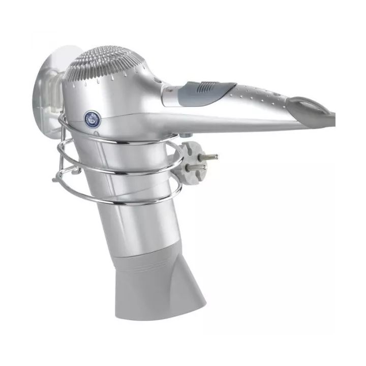 SUPPORT DE SÈCHE CHEVEUX 14x11x12CM WENKO