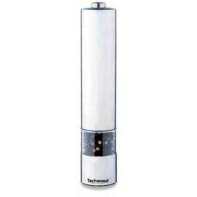 MOULIN ÉLECTRIQUE SEL ET POIVRE EN INOX TECHWOOD