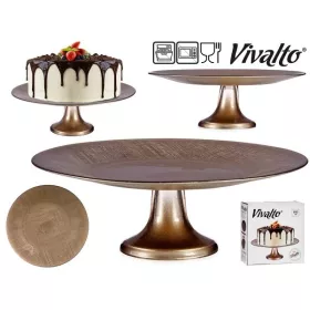 PLAT À TARTE EN VERRE Ø 33CM VIVALTO