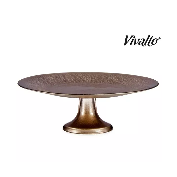 PLAT À TARTE EN VERRE Ø 33CM VIVALTO