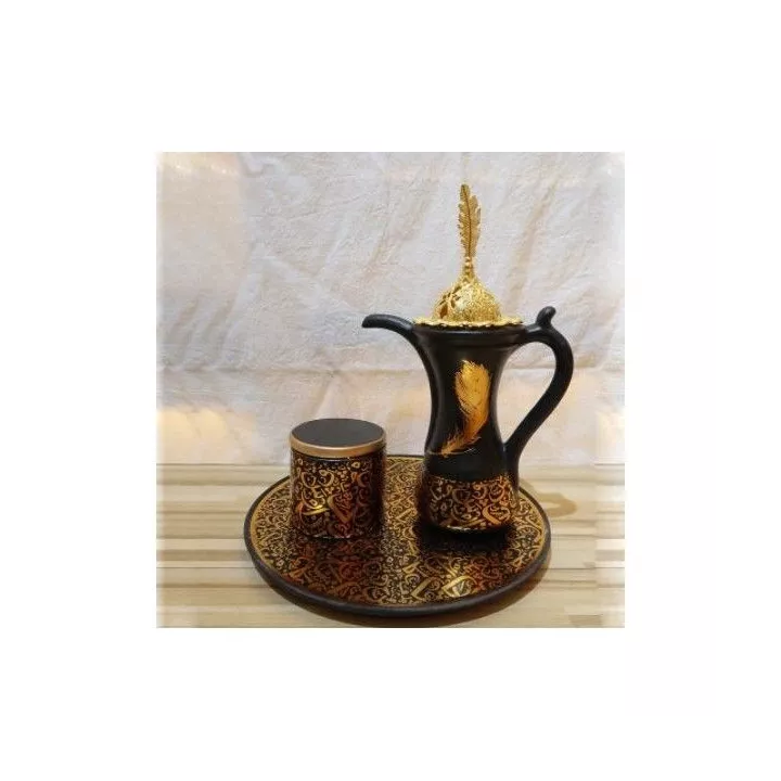 ENCENSOIR EN RÉSINE AVEC PLATEAU 3 EN 1