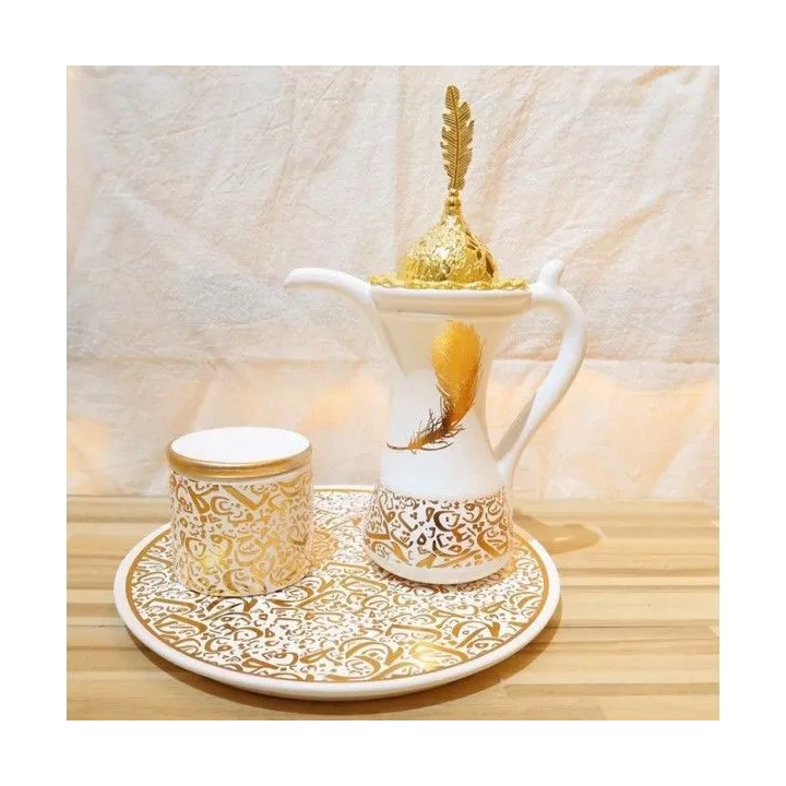 ENCENSOIR EN RÉSINE AVEC PLATEAU 3 EN 1