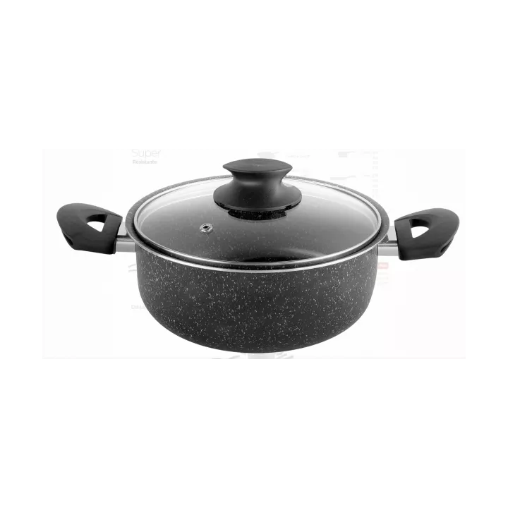 FAITOUT Ø24 AVEC COUVERCLE BLACK MODEL GRANIT WINOX