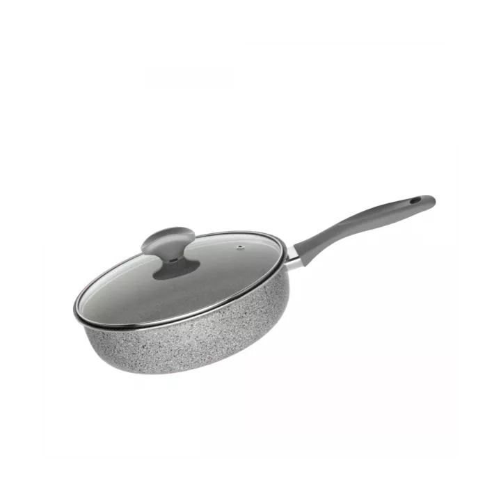 SAUTEUSE Ø18CM AVEC COUVERCLE GRANITE WINOX SAUTEUSE Ø18CM AVEC COUVERCLE GRANITE WINOX