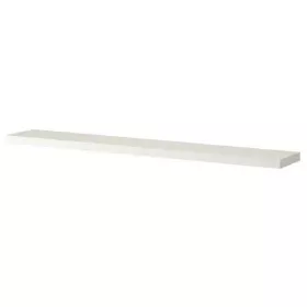 ÉTAGÈRE MURALE AVEC SUPPORT APPARENT 75*24*1.6CM BLANC